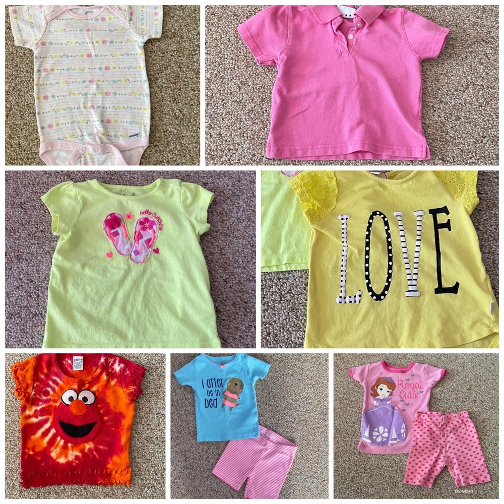 18M Shirt and Pajama Bundle